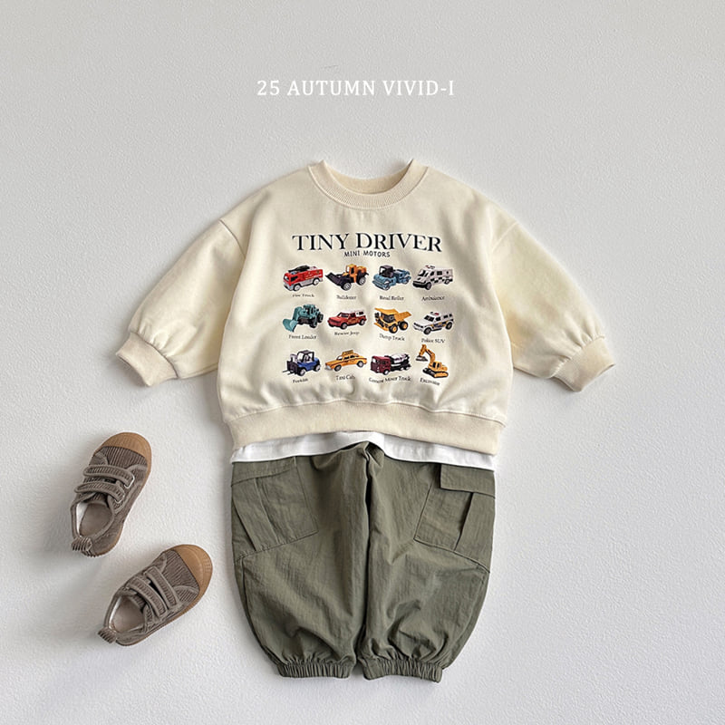 Vivid I - Korean Children Fashion - #littlefashionista - Toy Car Sweatshirt - 7
