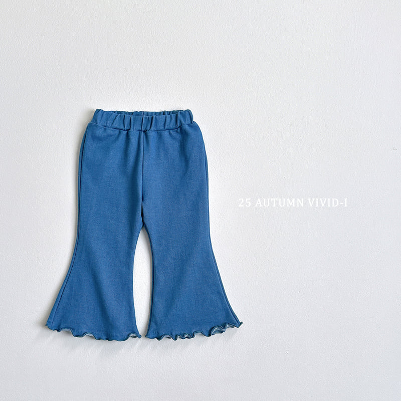 Vivid I - Korean Children Fashion - #littlefashionista - Stretch Bootcut Pants - 5