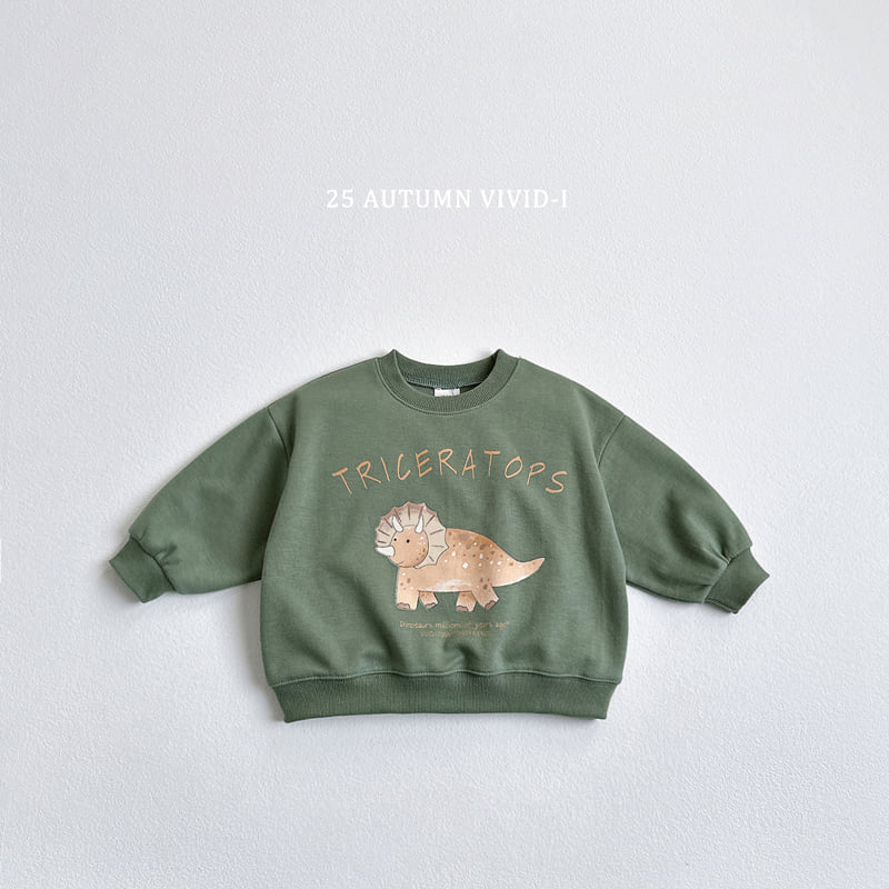 Vivid I - Korean Children Fashion - #Kfashion4kids - Fall Jurassic Sweatshirt - 4