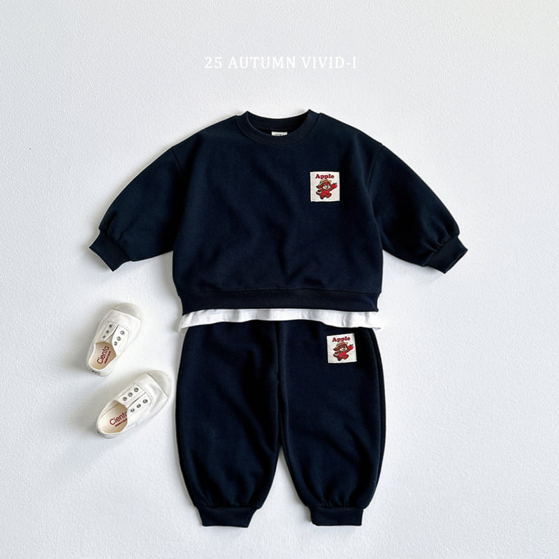 Vivid I - Korean Children Fashion - #Kfashion4kids - Label Point Set - 4