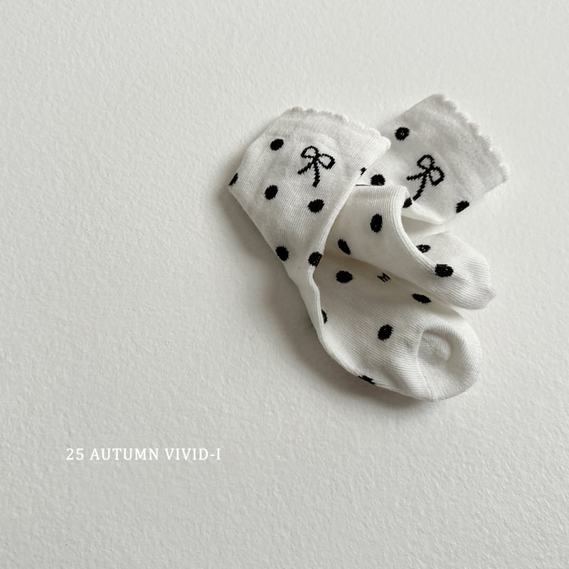 Vivid I - Korean Children Fashion - #littlefashionista - Ribbon Socks Set - 6