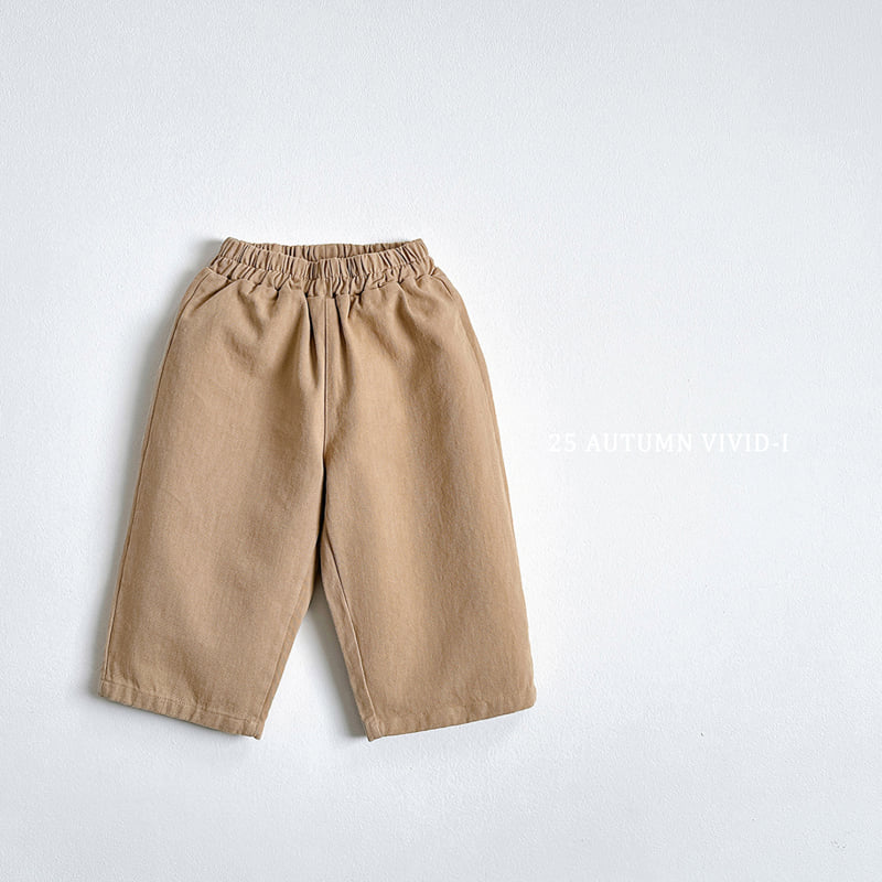 Vivid I - Korean Children Fashion - #Kfashion4kids - Basic Cotton Pants - 4