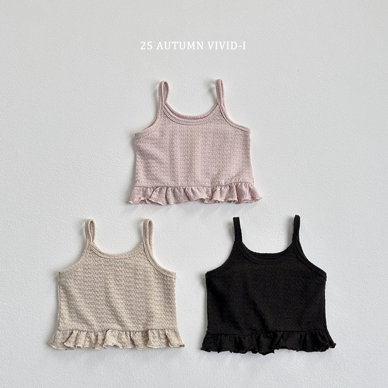 Vivid I - Korean Children Fashion - #littlefashionista - Knit Frill Bustier