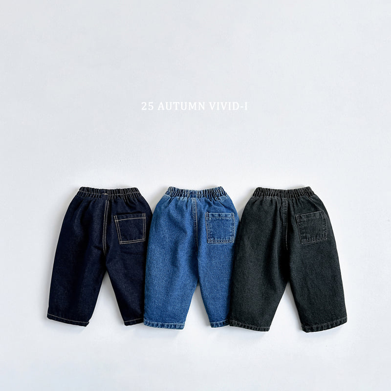 Vivid I - Korean Children Fashion - #littlefashionista - Basic Jeans - 3