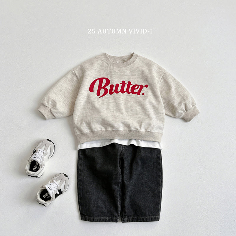 Vivid I - Korean Children Fashion - #littlefashionista - Butter Sweatshirt - 11