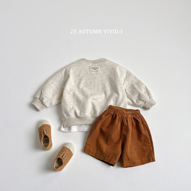 Vivid I - Korean Children Fashion - #littlefashionista - Label Pancake Sweatshirt - 9