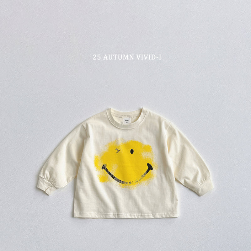 Vivid I - Korean Children Fashion - #Kfashion4kids - Vintage Smile Tee - 4