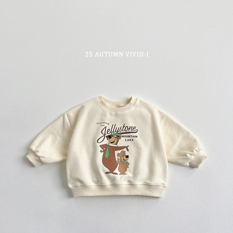 Vivid I - Korean Children Fashion - #magicofchildhood - Travel Bear Sweatshirt - 3