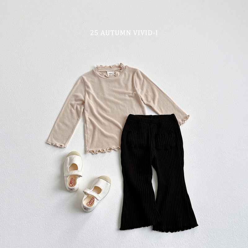 Vivid I - Korean Children Fashion - #magicofchildhood - Pocket Bootcut Pants - 12
