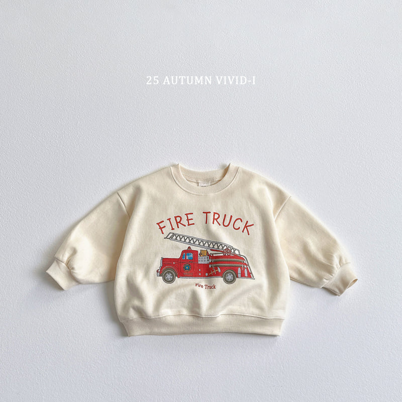 Vivid I - Korean Children Fashion - #littlefashionista - Classic Car Sweatshirt - 4