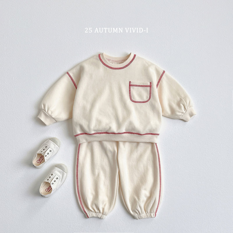 Vivid I - Korean Children Fashion - #magicofchildhood - Guy Rope Set - 3