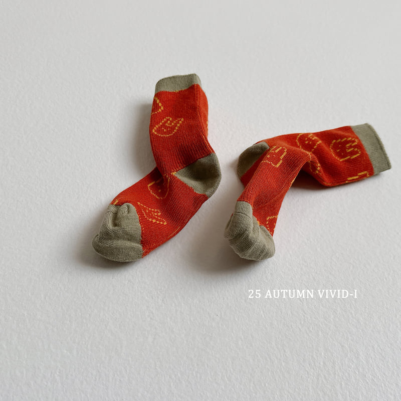 Vivid I - Korean Children Fashion - #magicofchildhood - Pattern Socks Set - 11