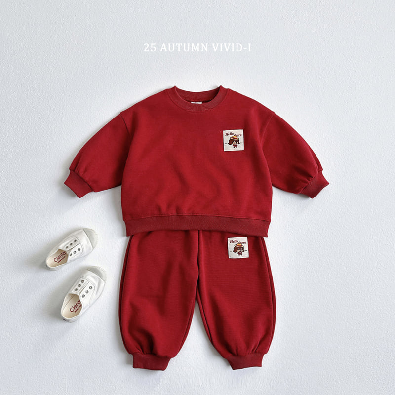 Vivid I - Korean Children Fashion - #magicofchildhood - Label Point Set - 5