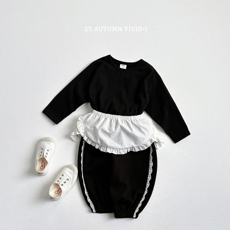 Vivid I - Korean Children Fashion - #magicofchildhood - Layered Apron - 8