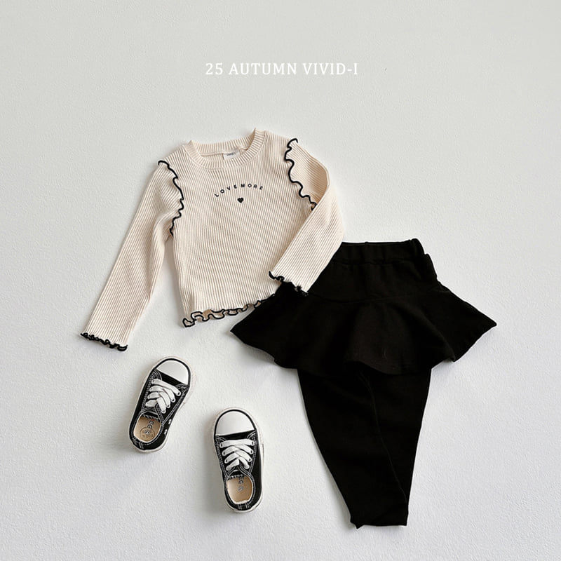 Vivid I - Korean Children Fashion - #magicofchildhood - Fall Skirt Leggings - 8
