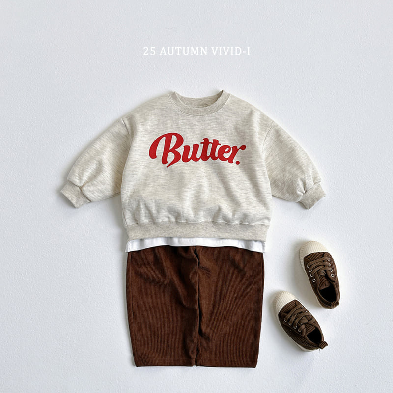 Vivid I - Korean Children Fashion - #magicofchildhood - Butter Sweatshirt - 12