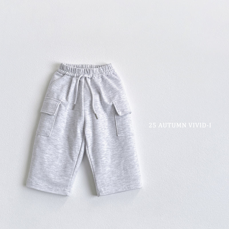 Vivid I - Korean Children Fashion - #magicofchildhood - Wide Fit Cargo Tie Pants - 3