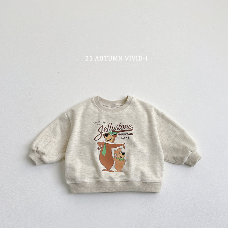Vivid I - Korean Children Fashion - #magicofchildhood - Travel Bear Sweatshirt - 4