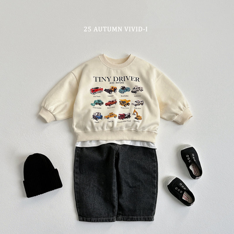Vivid I - Korean Children Fashion - #minifashionista - Toy Car Sweatshirt - 9