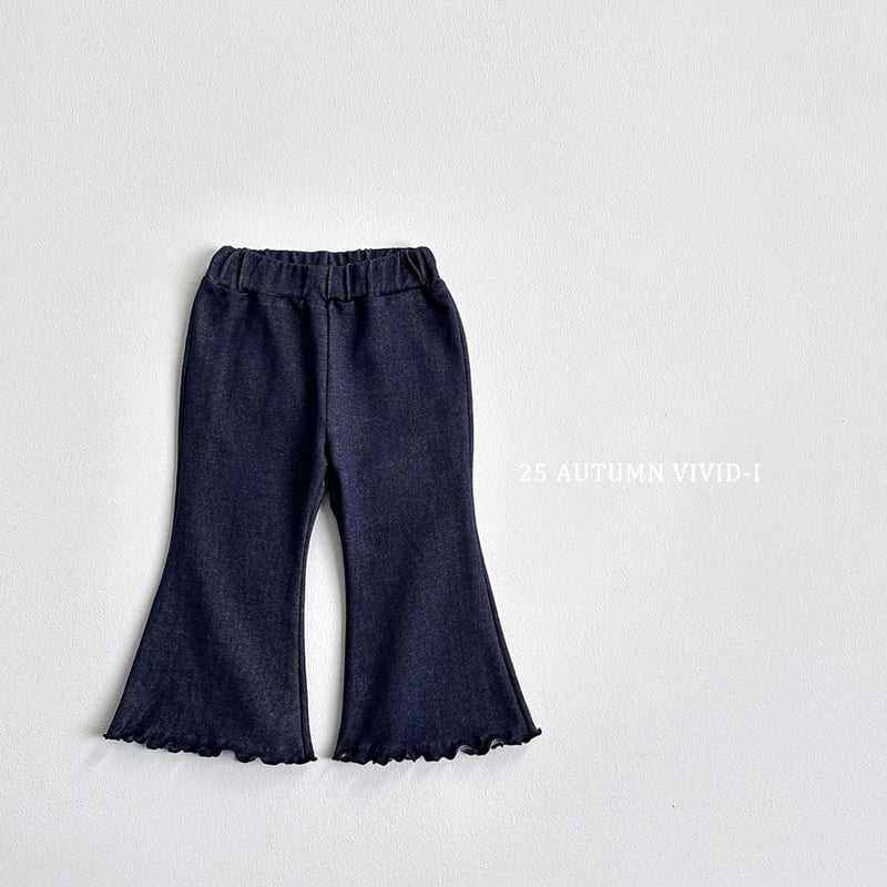 Vivid I - Korean Children Fashion - #minifashionista - Stretch Bootcut Pants - 7