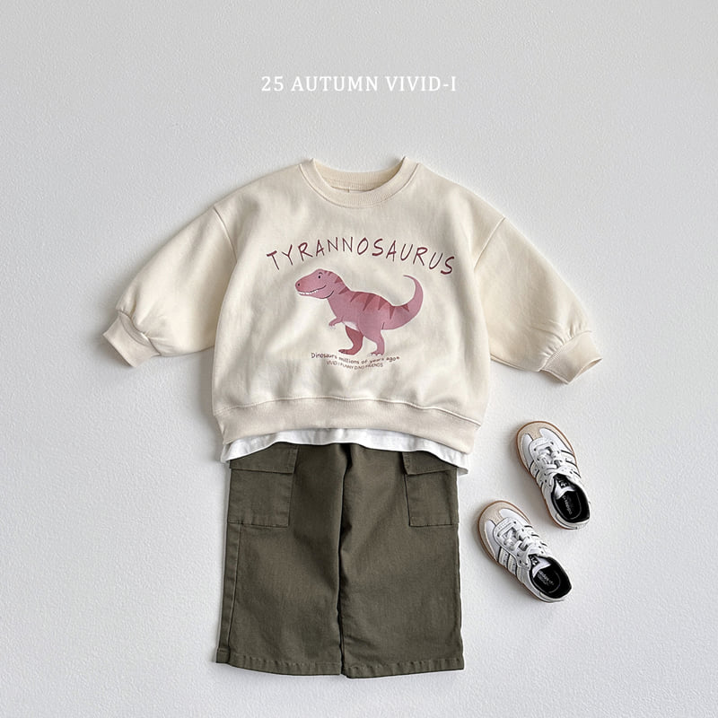 Vivid I - Korean Children Fashion - #minifashionista - Fall Jurassic Sweatshirt - 6