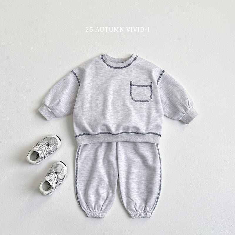 Vivid I - Korean Children Fashion - #magicofchildhood - Guy Rope Set - 4