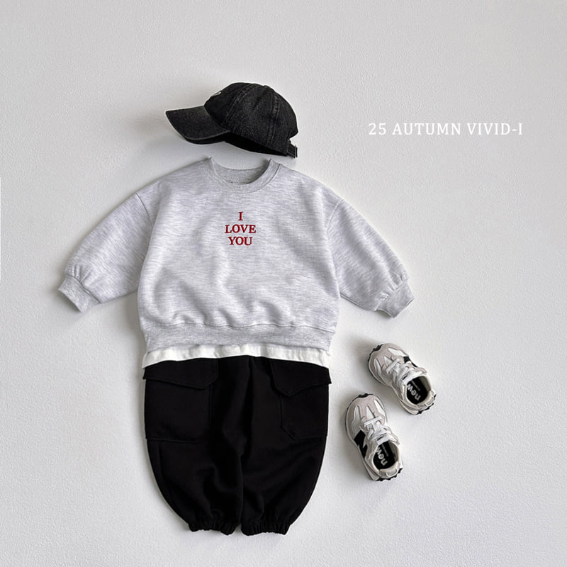 Vivid I - Korean Children Fashion - #minifashionista - Love Embroidery Set - 11