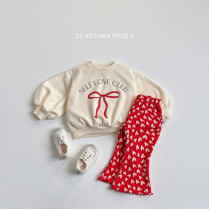 Vivid I - Korean Children Fashion - #minifashionista - Fall Ribbon Bootcut Set - 8