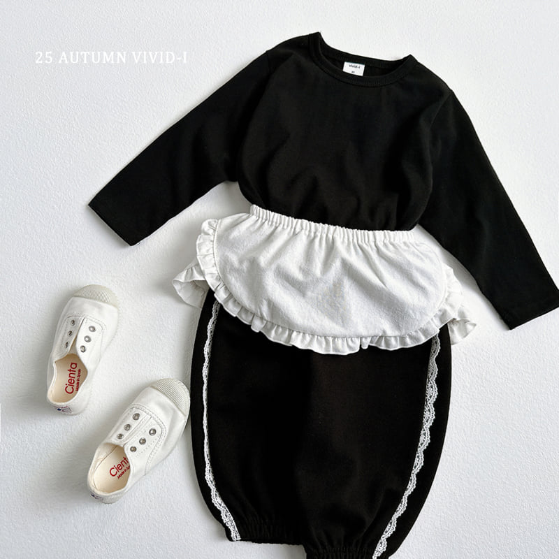 Vivid I - Korean Children Fashion - #minifashionista - Layered Apron - 9