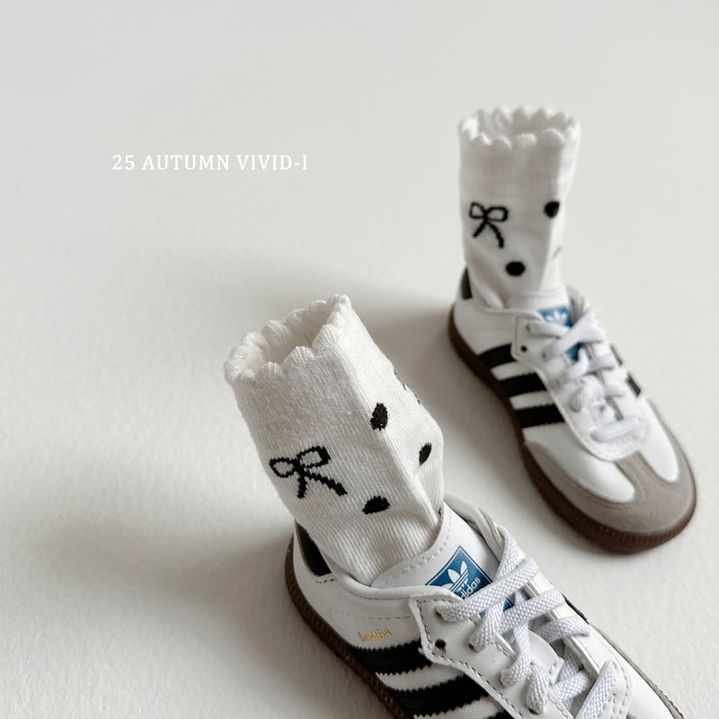 Vivid I - Korean Children Fashion - #minifashionista - Ribbon Socks Set - 8