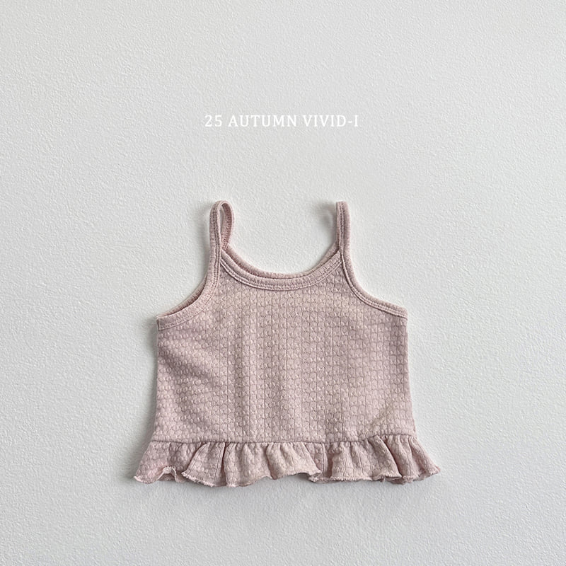 Vivid I - Korean Children Fashion - #minifashionista - Knit Frill Bustier - 3