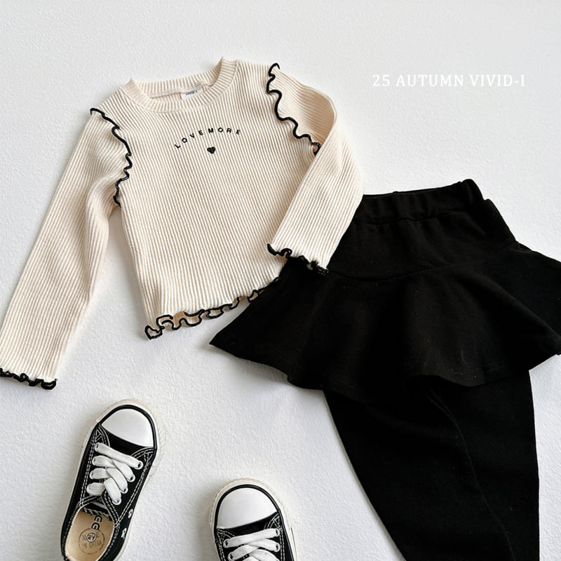 Vivid I - Korean Children Fashion - #minifashionista - Fall Skirt Leggings - 9