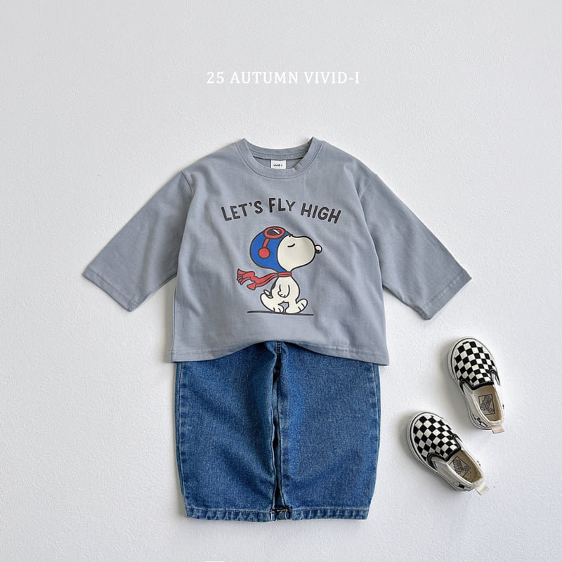 Vivid I - Korean Children Fashion - #minifashionista - Fly Dog Tee - 7