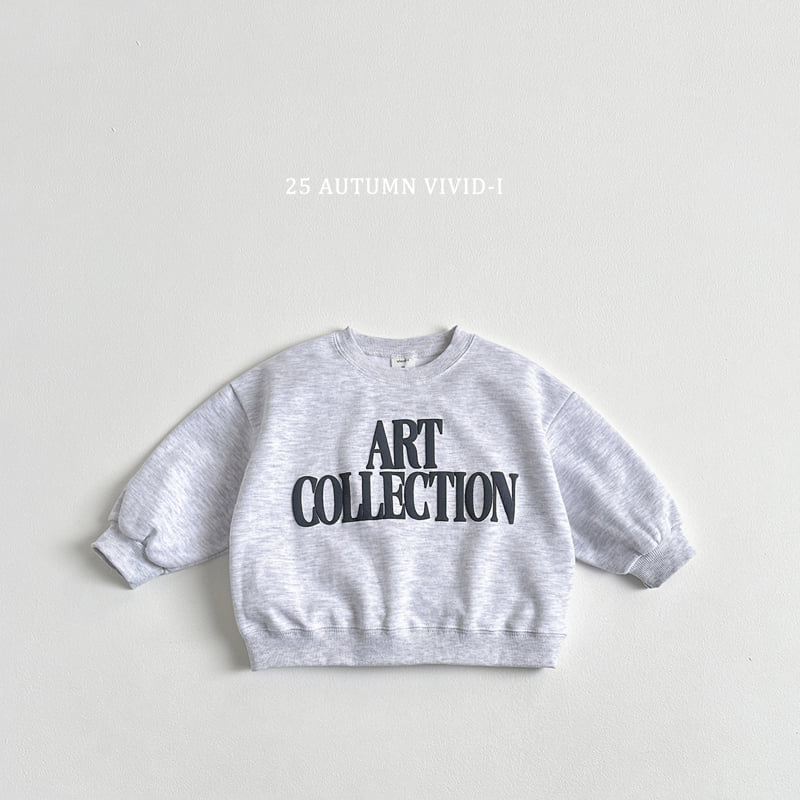 Vivid I - Korean Children Fashion - #minifashionista - Art Embossed Sweatshirt - 6