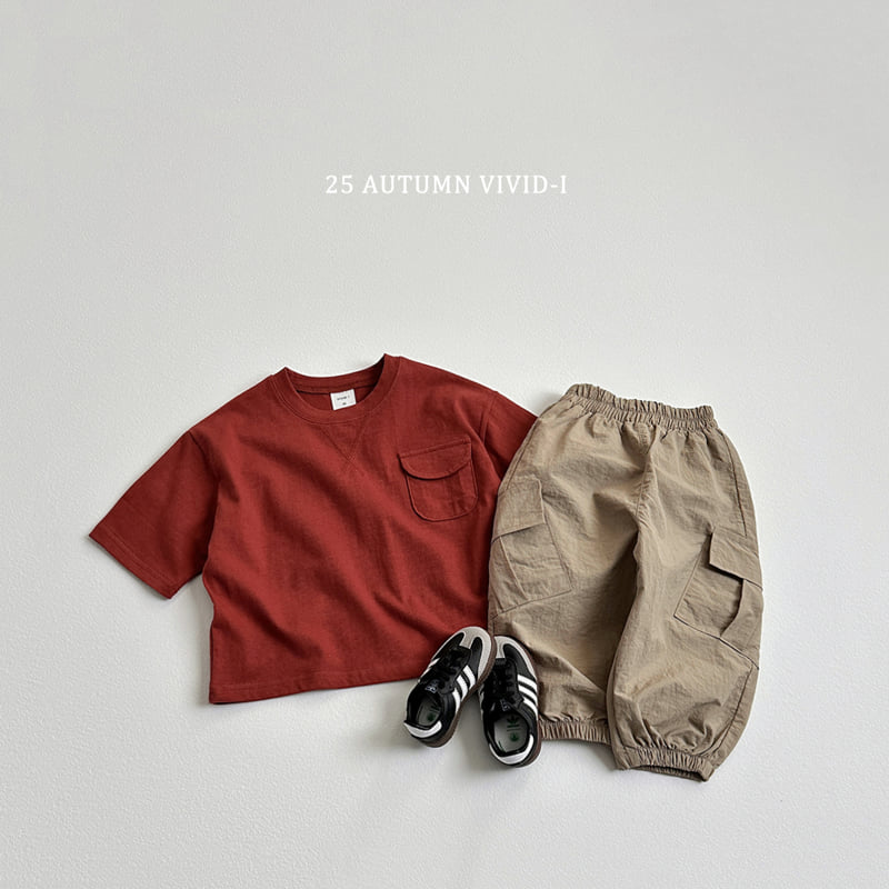 Vivid I - Korean Children Fashion - #prettylittlegirls - Cargo Crinkle Jogger Pants - 12