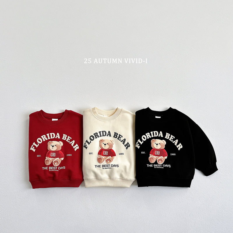 Vivid I - Korean Children Fashion - #prettylittlegirls - Florida Embossed Sweatshirt