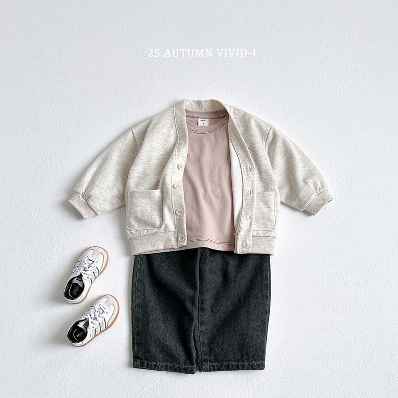 Vivid I - Korean Children Fashion - #prettylittlegirls - Line Stitch Tee - 11