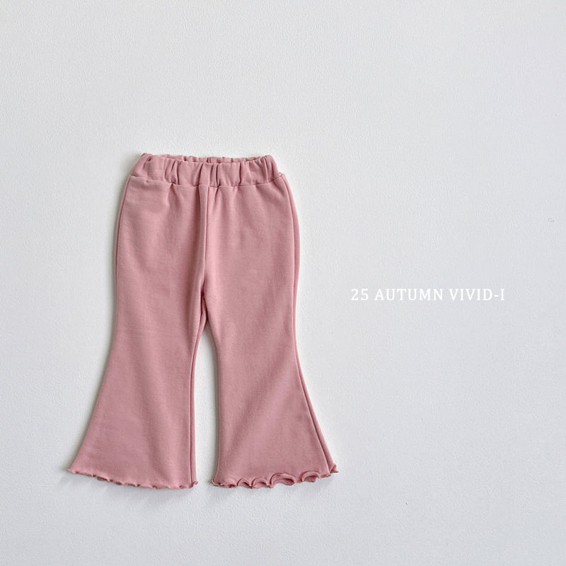 Vivid I - Korean Children Fashion - #prettylittlegirls - Wave Stretch Bootcut Pants - 5