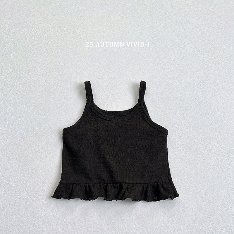 Vivid I - Korean Children Fashion - #minifashionista - Knit Frill Bustier - 4