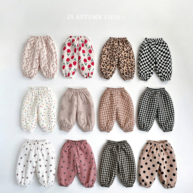 Vivid I - Korean Children Fashion - #prettylittlegirls - Printed Pattern Bloomers