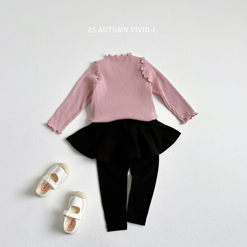 Vivid I - Korean Children Fashion - #prettylittlegirls - Fall Skirt Leggings - 10