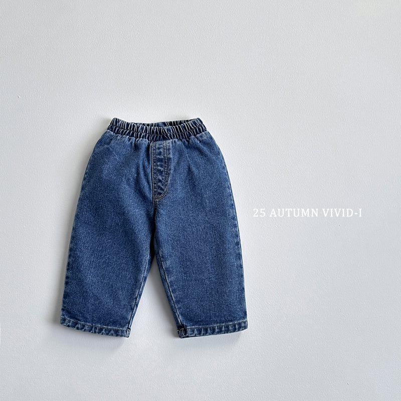 Vivid I - Korean Children Fashion - #prettylittlegirls - Basic Jeans - 6