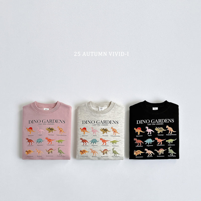 Vivid I - Korean Children Fashion - #prettylittlegirls - Mini Dino Sweatshirt - 3