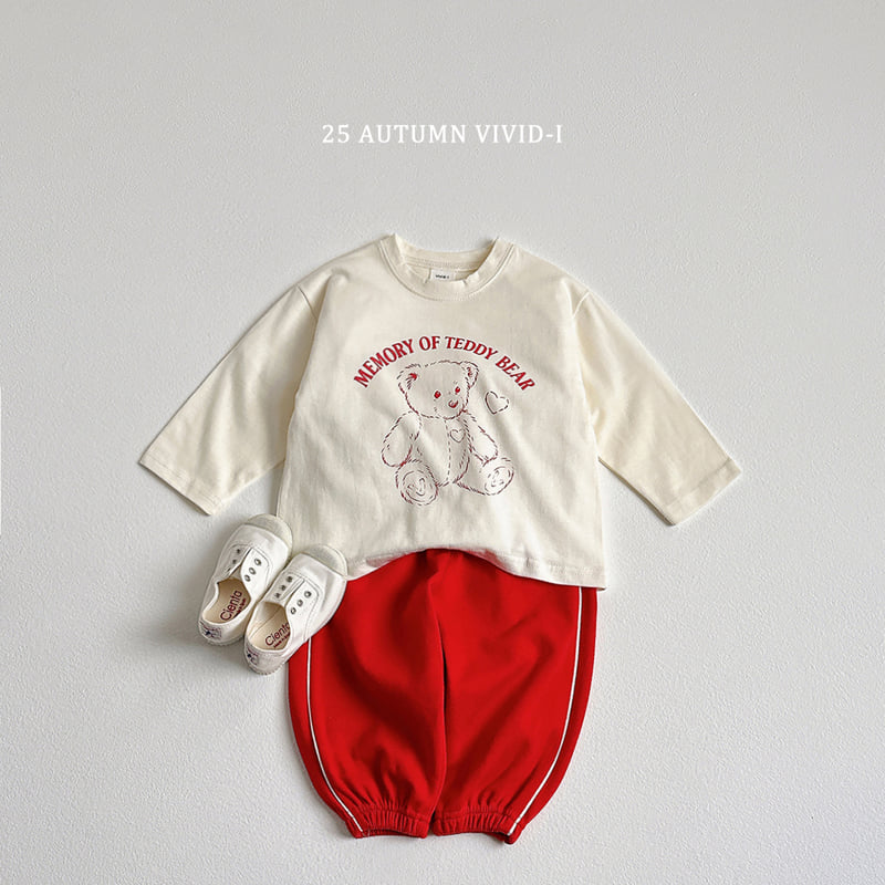 Vivid I - Korean Children Fashion - #prettylittlegirls - Piping Line Jogger Pants - 11