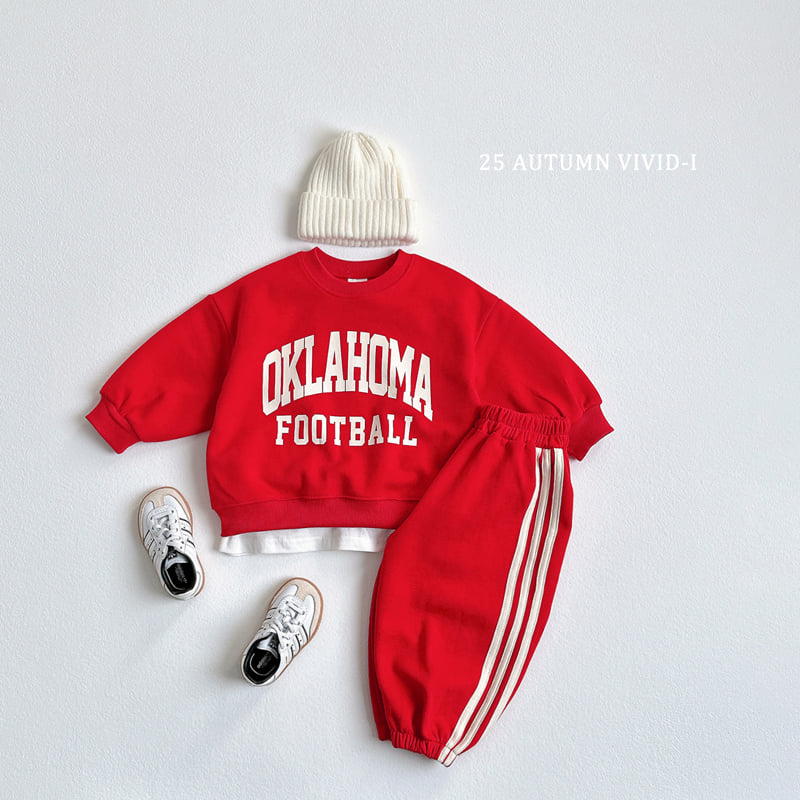 Vivid I - Korean Children Fashion - #prettylittlegirls - Triple Line Jogger Pants - 9