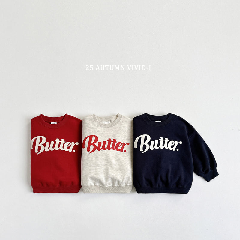 Vivid I - Korean Children Fashion - #stylishchildhood - Butter Sweatshirt