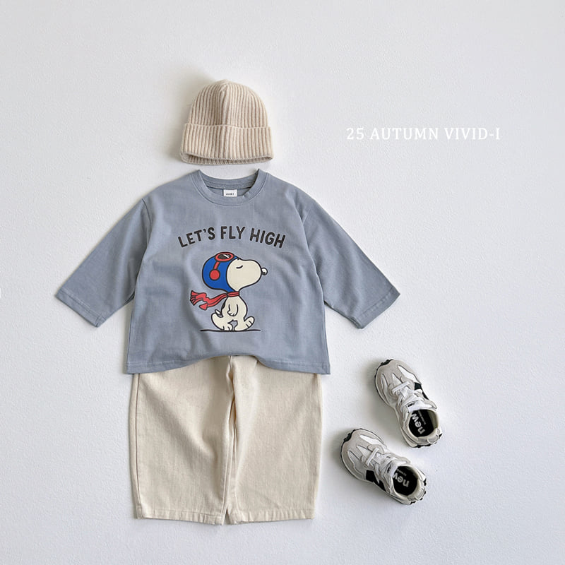 Vivid I - Korean Children Fashion - #stylishchildhood - Fly Dog Tee - 11