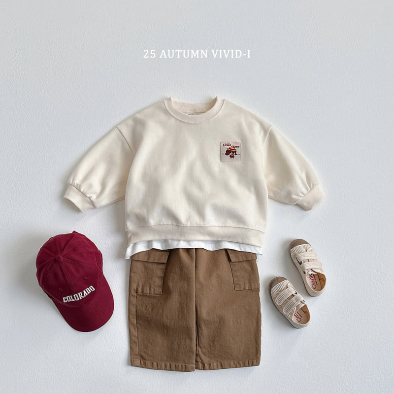 Vivid I - Korean Children Fashion - #todddlerfashion - Label Point Set - 8