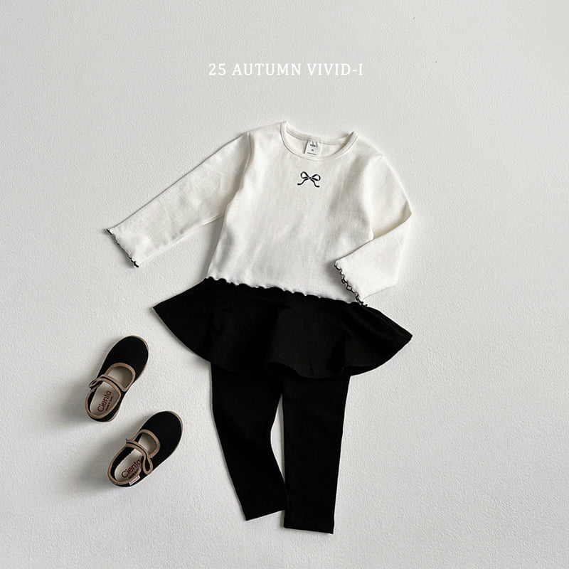 Vivid I - Korean Children Fashion - #todddlerfashion - Fall Skirt Leggings - 11