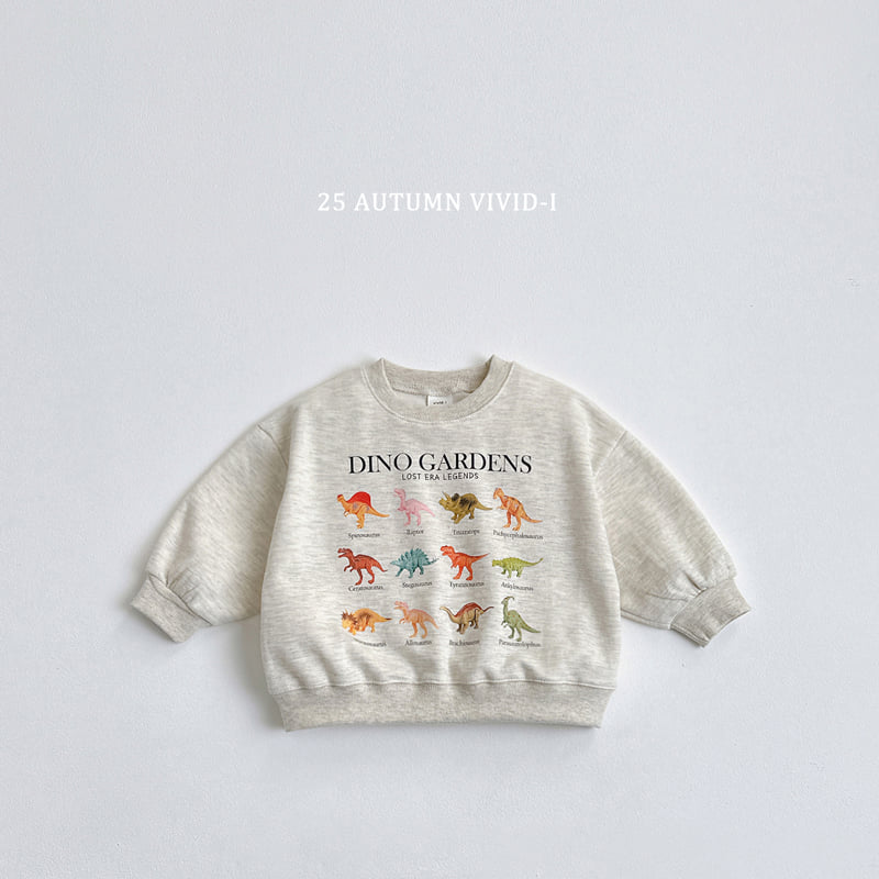 Vivid I - Korean Children Fashion - #prettylittlegirls - Mini Dino Sweatshirt - 4